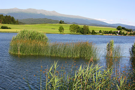 Furtner Teich mit Blick auf den Zirbitzkogel